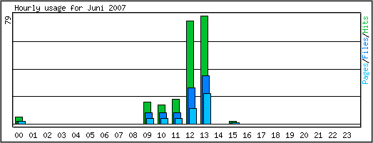 Hourly usage